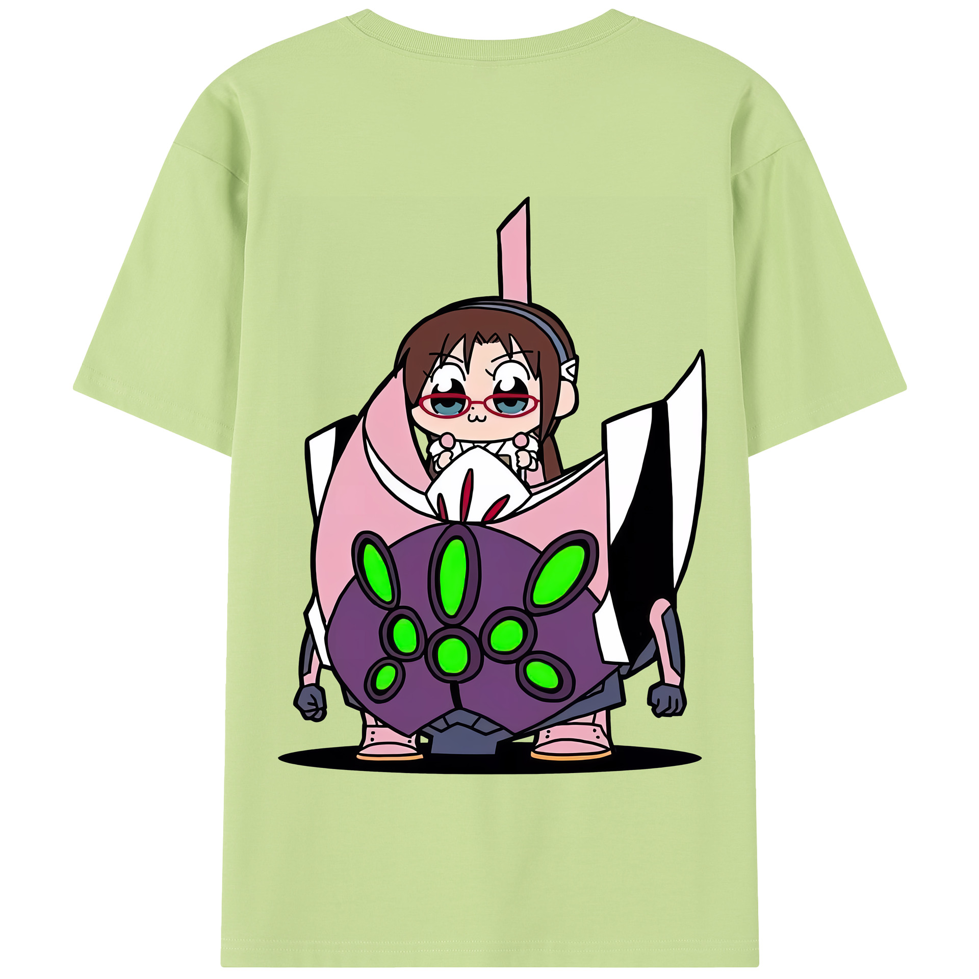 （画像用） EVA 新世紀エヴァンゲリオン 綿100％半袖Tシャツ（背面プリント）